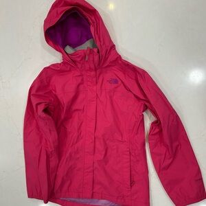 The North Face Kids Fuchsia Raincoat